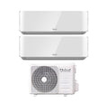 Air conditioner dual-split Unical Air Cristal 13+18 (12+18) with KMX4 28HE R-32 optional Wi-Fi