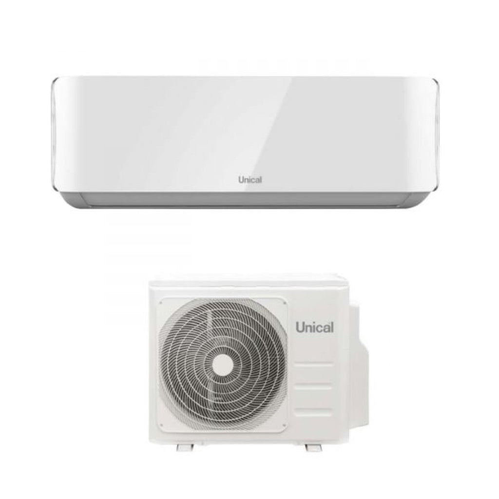 Unical Inverter Mono Split Air Conditioner AIR CRISTAL series 10000 Btu KMUN 10H R-32 Wi-Fi Optional