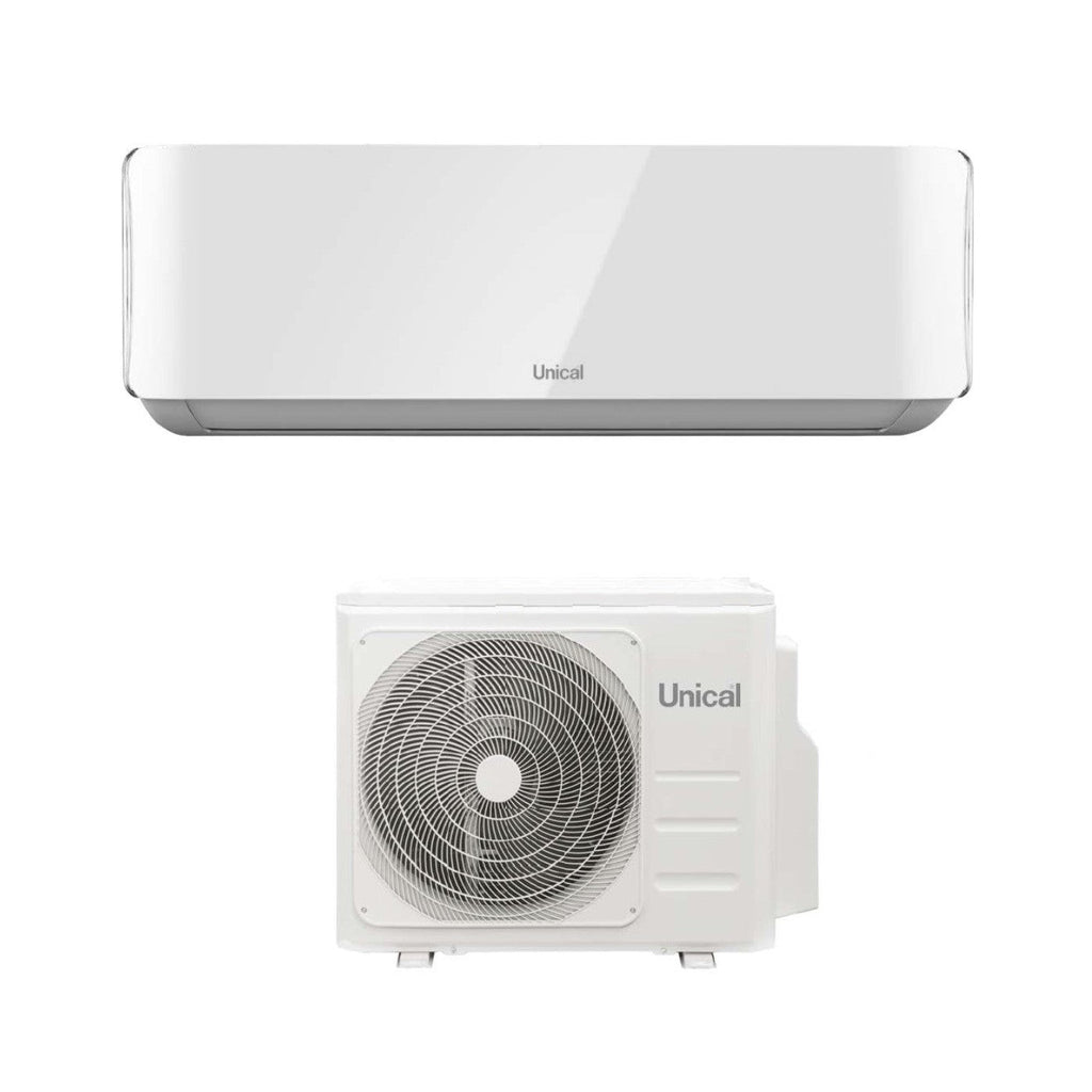 Unical Inverter Mono Split Air Conditioner AIR CRISTAL series 13000 Btu KMUN 13H R-32 Wi-Fi Optional