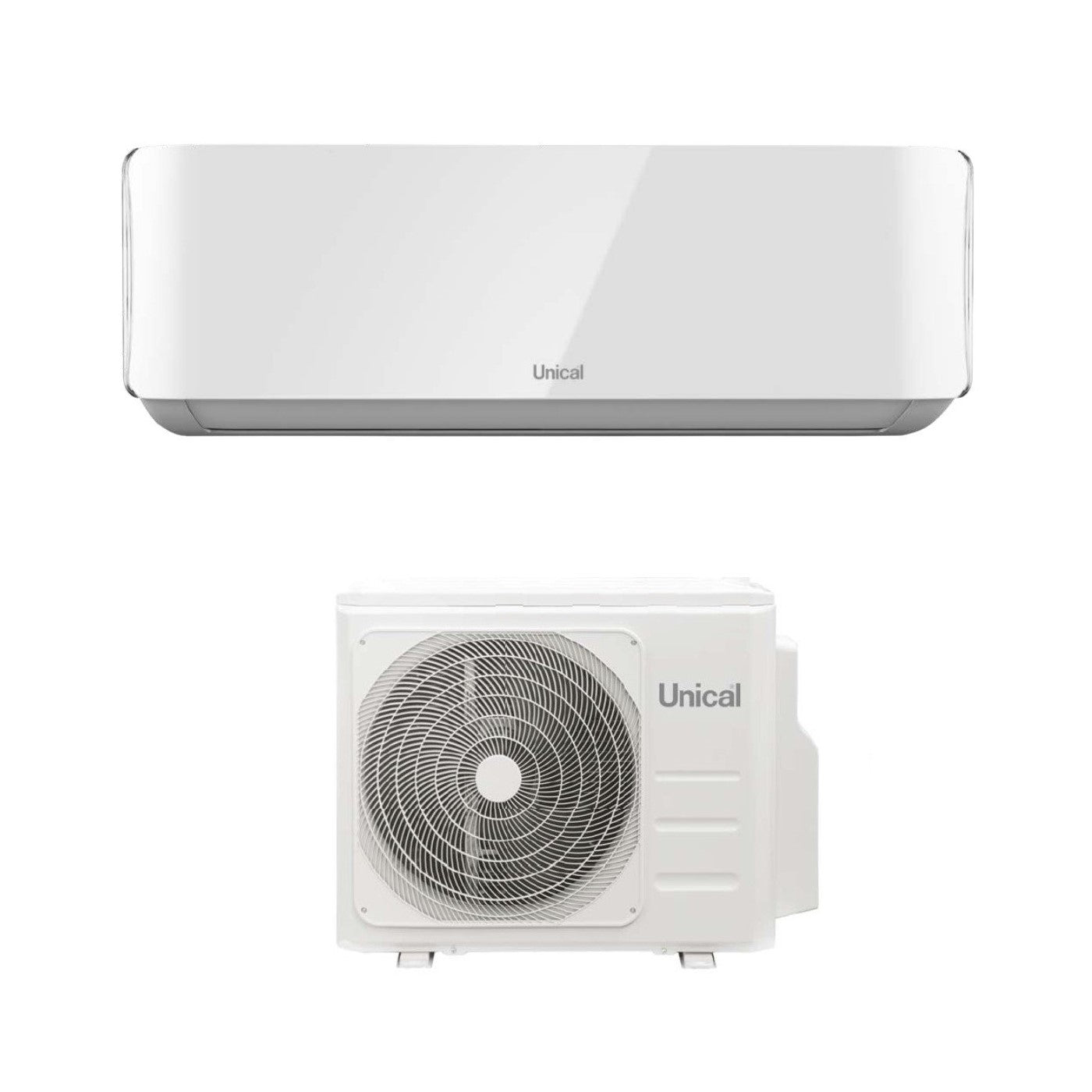 Unical Inverter Mono Split Air Conditioner AIR CRISTAL series 13000 Btu KMUN 13H R-32 Wi-Fi Optional