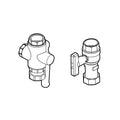 Saracinesche INAIL with valvola 3 vie su mandata 0020256404
