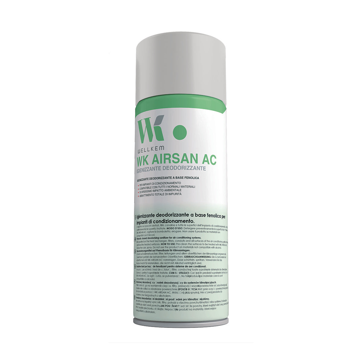 Wellkem WK AIR SAN AC Sanitizing Detergent 500 ml Code 50.10.01