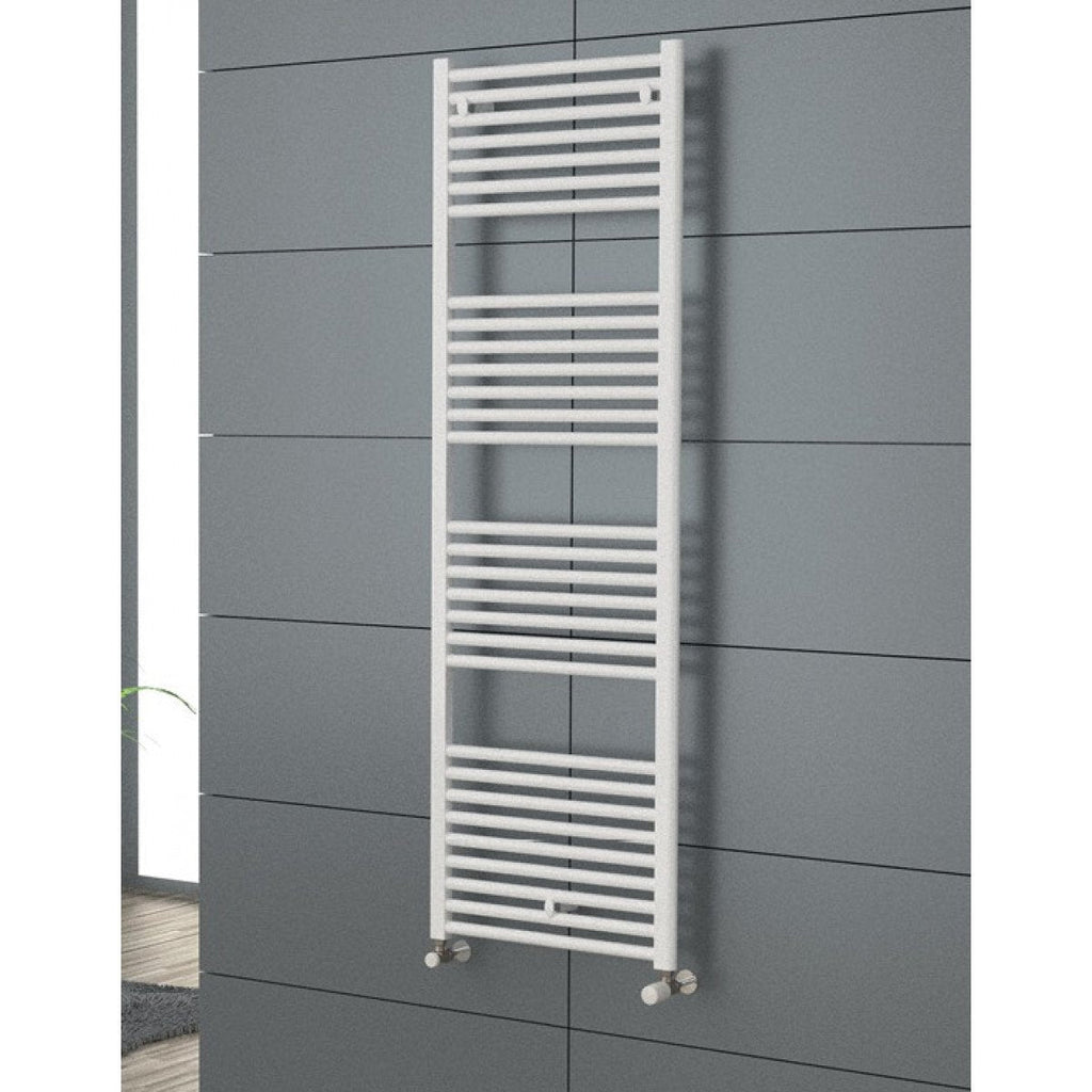Cordivari Towel Warmer Radiator Model LISA 22 in White Painted Steel - Available in Various Sizes