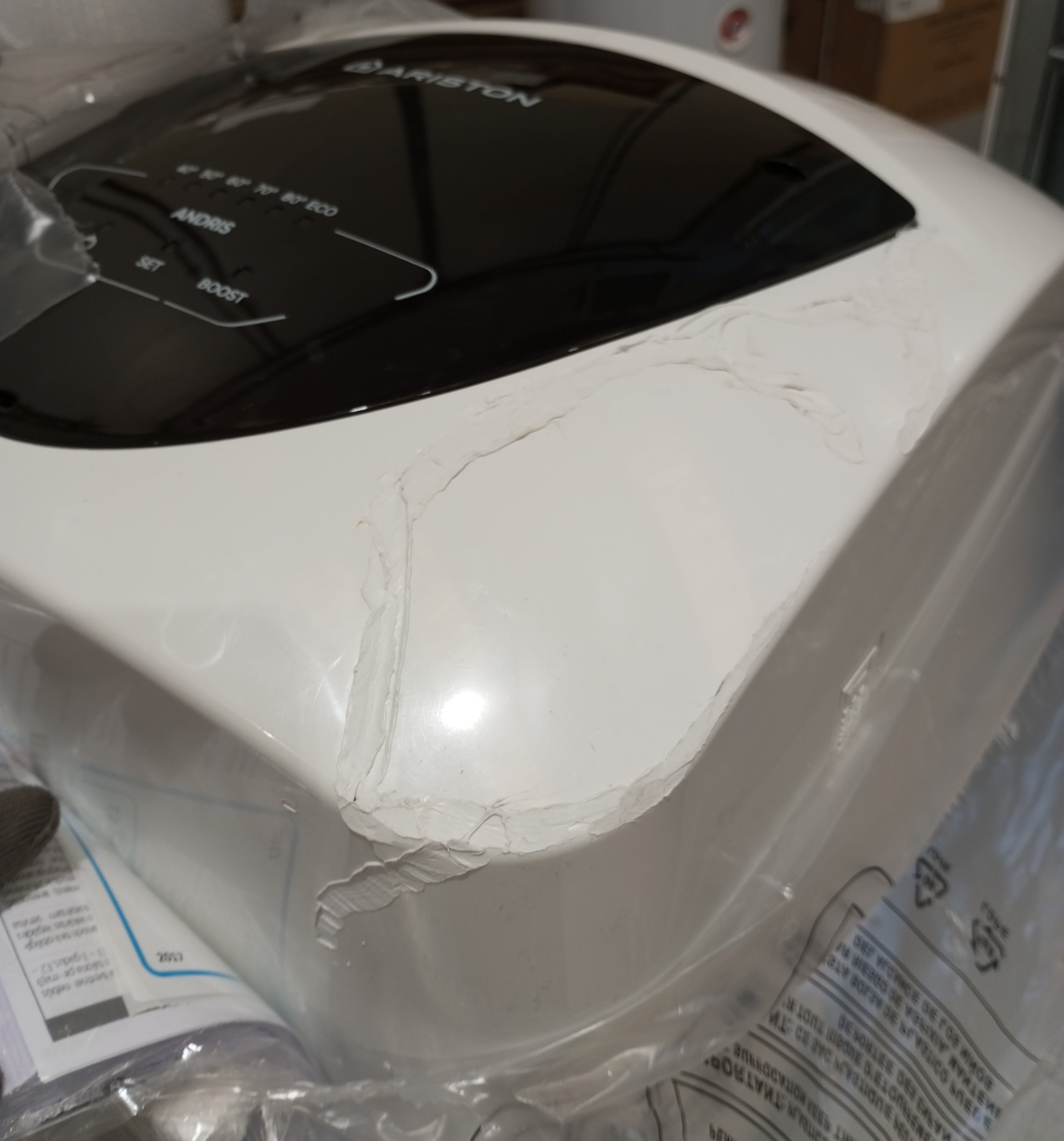 Ariston Andris Elite 15/5 EU elektrische boiler 15 liter (boven de wastafel)