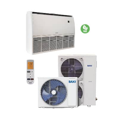 Baxi RZGNF140/RZ2GT140 Airconditioner plafond/vloer 48000 BTU R-32 Wi‑Fi optioneel