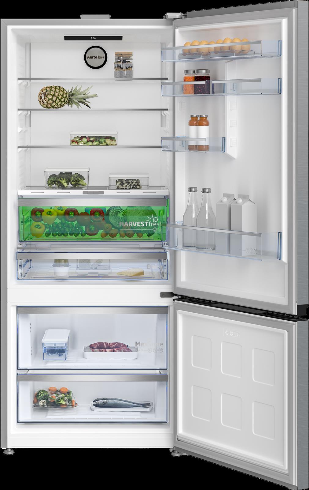 Beko B7RCNE595ZXPW Koel-vriescombinatie Beyond 551 L Total No Frost