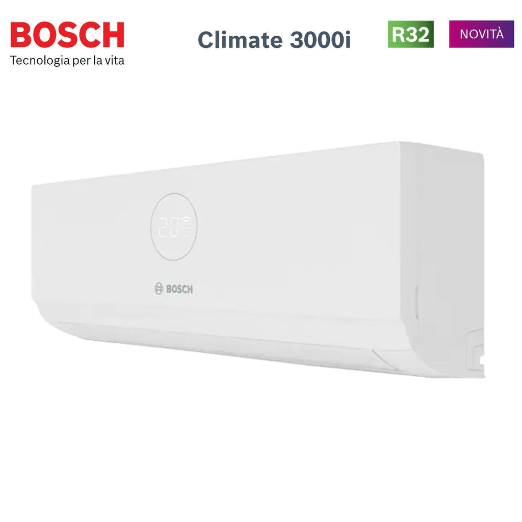 Bosch Climate 3000i 9000 BTU Air Conditioner R-32 Wi-Fi optional