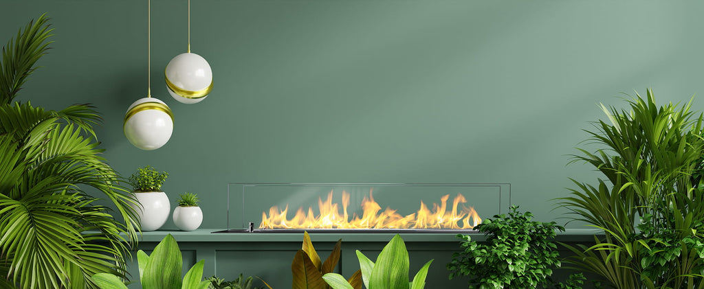 Divina Fire bio-ethanolbrander 100 cm met glas