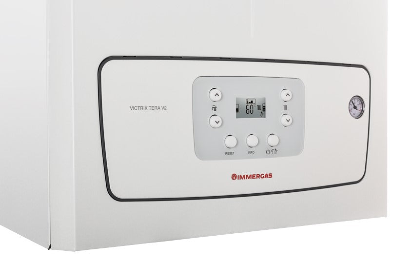 Immergas Condensing Gas Boiler VICTRIX TERA 24 PLUS V2 Methane Heating Only Complete with fume exhaust kit