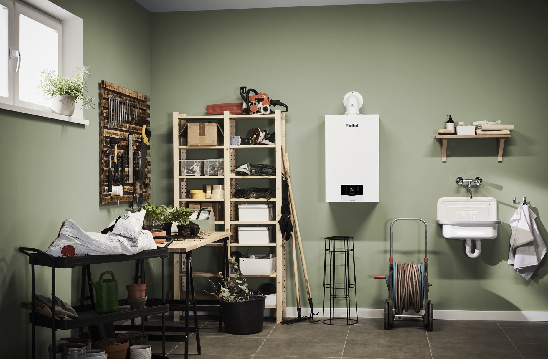 Vaillant ecoTEC Plus Condensing Boiler VMW 35 CS/1-5 0010022024 Methane or LPG Low NOx Complete with fume exhaust kit
