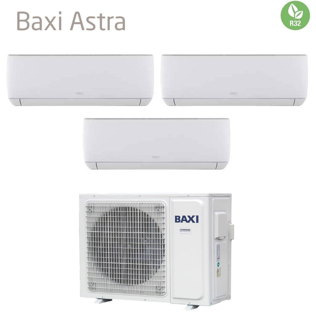 Air conditioner tri-split Baxi Inverter series ASTRA 7+7+7 with LSGT60-3M R-32 optional Wi-Fi 7000+7000+7000 - Novità