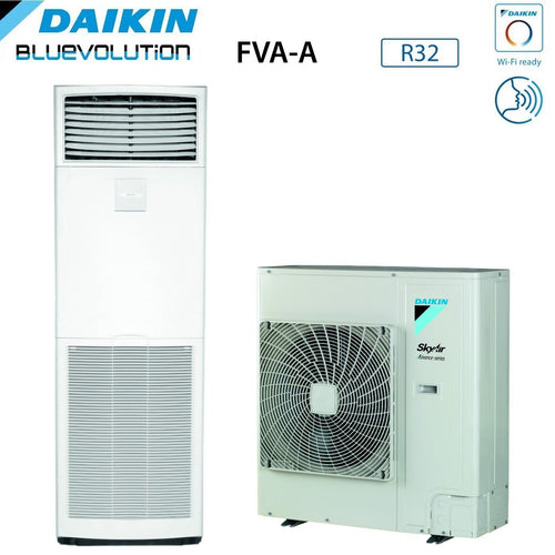 Air conditioner Daikin Bluevolution a Colonna 42000 Btu FVA125A + RZASG125MY1 Trifase R-32 optional Wi-Fi