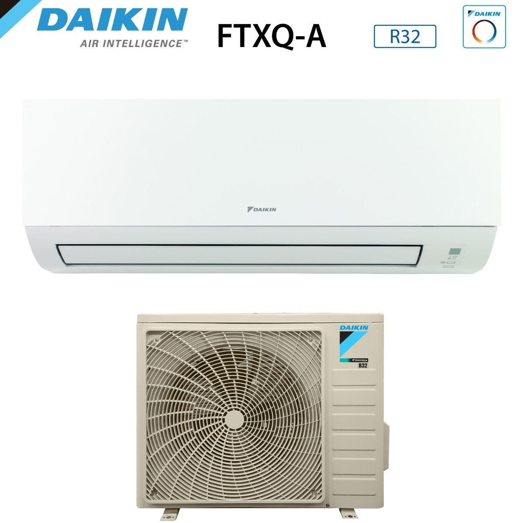 Daikin Bluevolution Inverter Air Conditioner 9000 Btu FTXQ25A + RXQ25A R-32 Wi-Fi Optional A++/A+