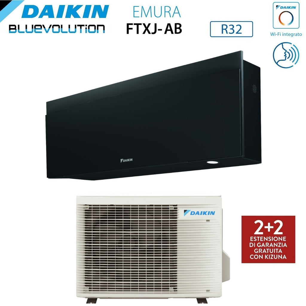 Daikin Emura FTXJ25AB airconditioner zwart