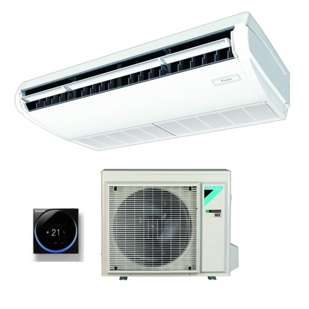 Daikin Wall Mounted Ceiling Air Conditioner DC Inverter 24000 Btu FHA71A Single Phase R-32 Wi-Fi Optional with Wire Control
