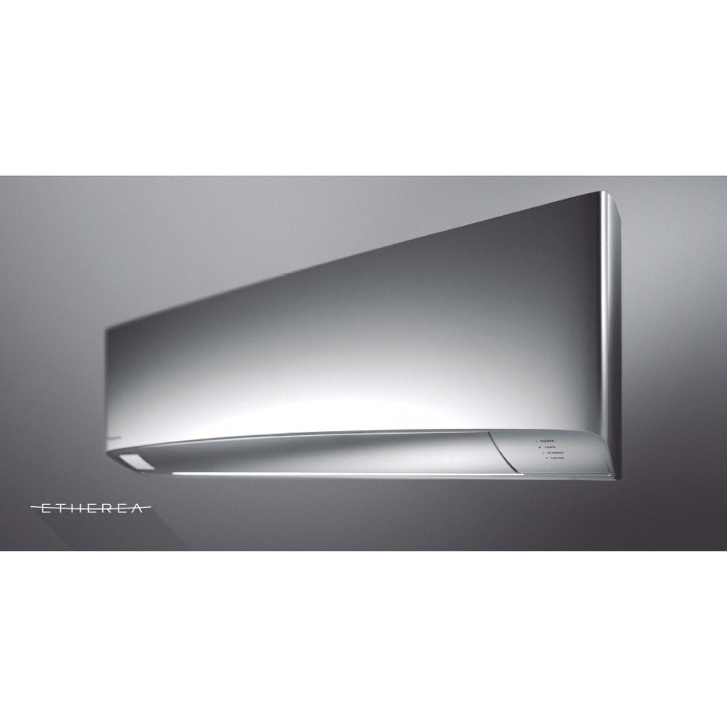 Panasonic Inverter Air Conditioner Etherea Silver Series 18000 Btu CS-XZ50VKEW R-32 Optional Integrated Wi-Fi Silver Color