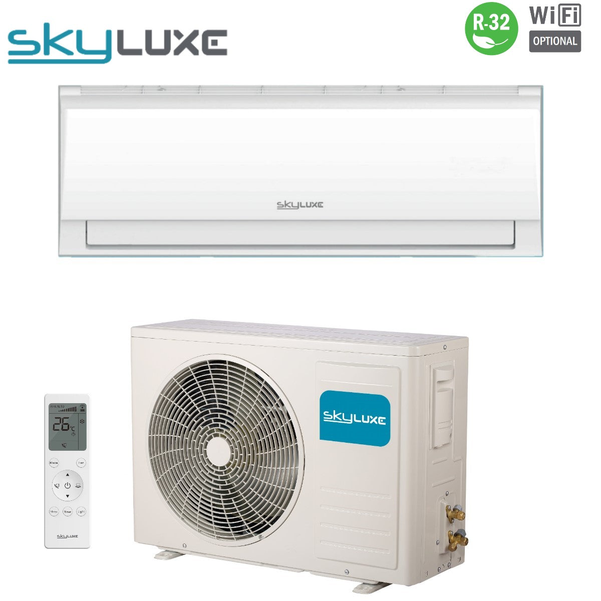 SkyLuxe Inverter Air Conditioner Q7 series 12000 Btu SKY-S035Q7WFR32 R-32 W-Fi Optional Class A++/A+