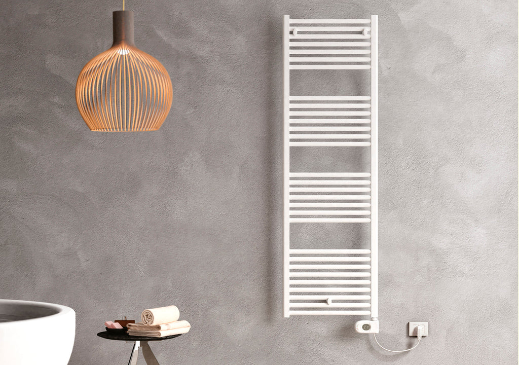 Cordivari Lisa 22 elektrische handdoekradiator met ECO-thermostaat