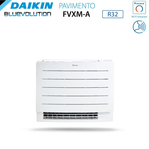 Air conditioner dual-split Daikin a Pavimento series PERFERA FVXM-A 9+9 with 2MXM50A R-32 built-in Wi-Fi 9000+9000 Con Telecomando ad Infrarossi Incluso Garanzia Italiana
