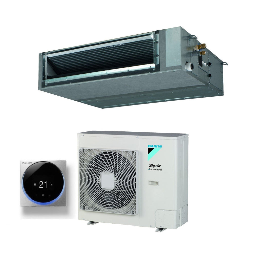 Daikin Bluevolution Ducted Air Conditioner Medium Head 24000 BTU FBA71A + AZAS71MV1 Single Phase R-32 Wi-Fi Optional with Wired Control