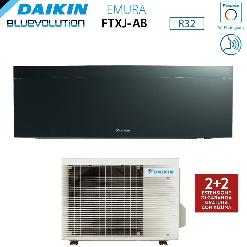 Daikin Bluevolution Inverter Air Conditioner EMURA BLACK III series 7000 Btu FTXJ20AB R-32 Integrated Wi-Fi class A+++ Italian Warranty - News