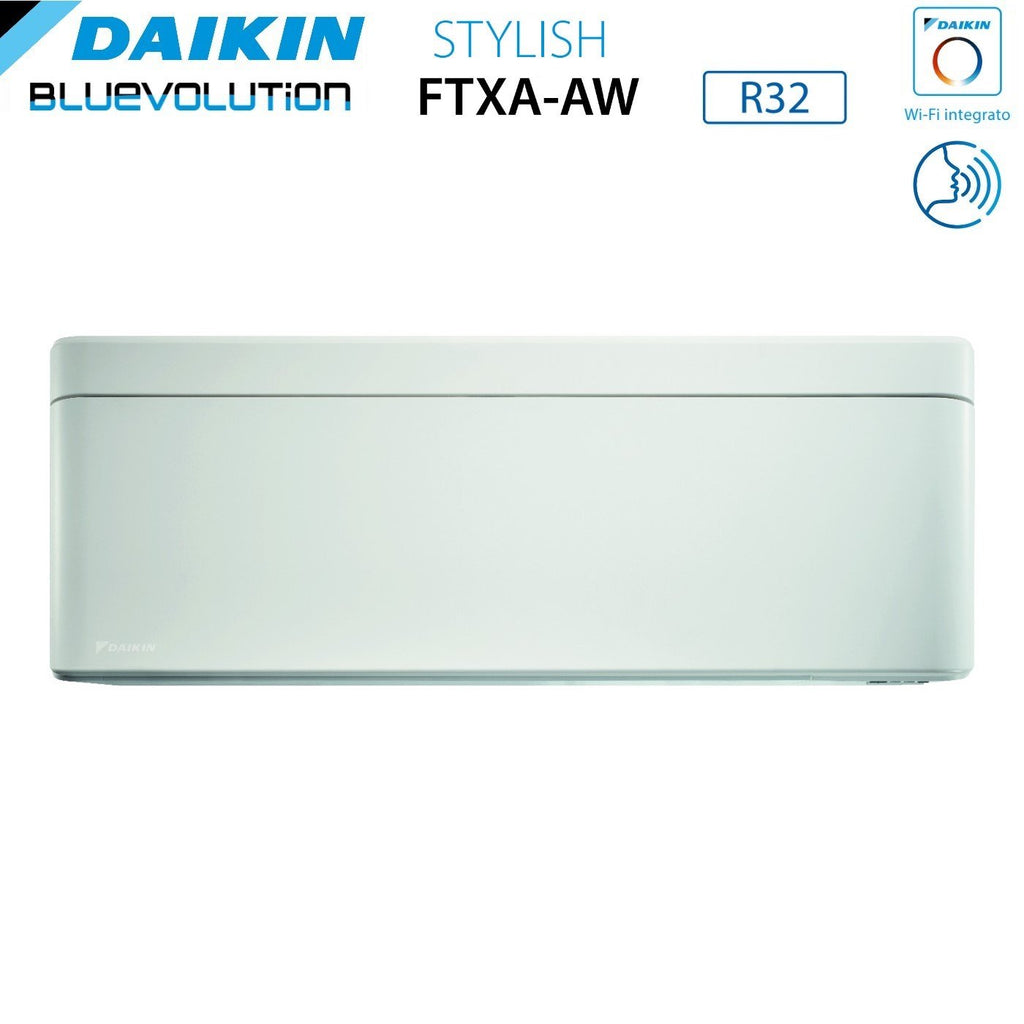 Daikin Stylish White quad-split airconditioner 7+7+12+12 met 4MXM68N