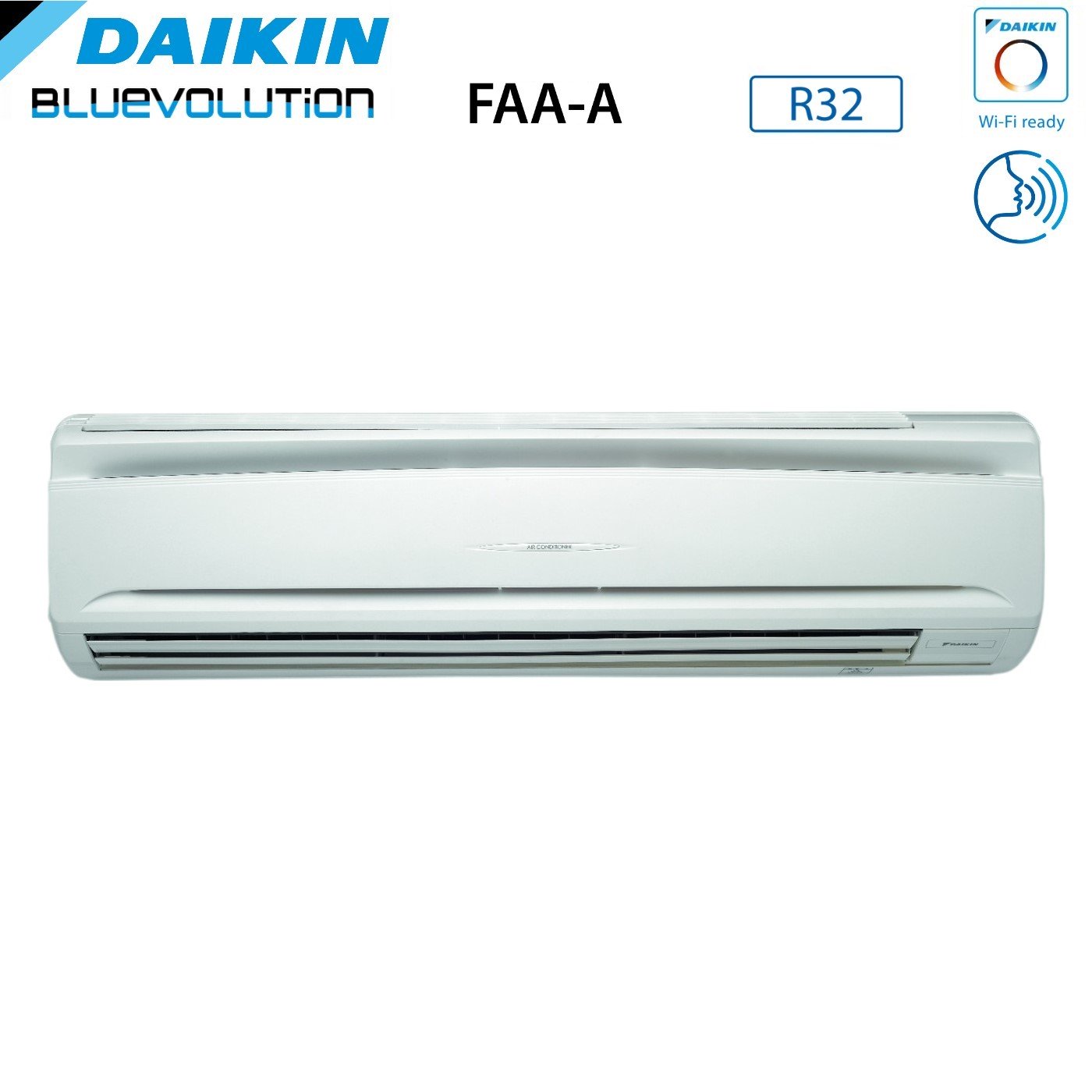 Daikin Bluevolution Air Conditioner SkyAir Active-Series Inverter FAA-A series 24000 Btu FAA71A + AZAS71MV1 R-32 Wi-Fi Optional class A+/A