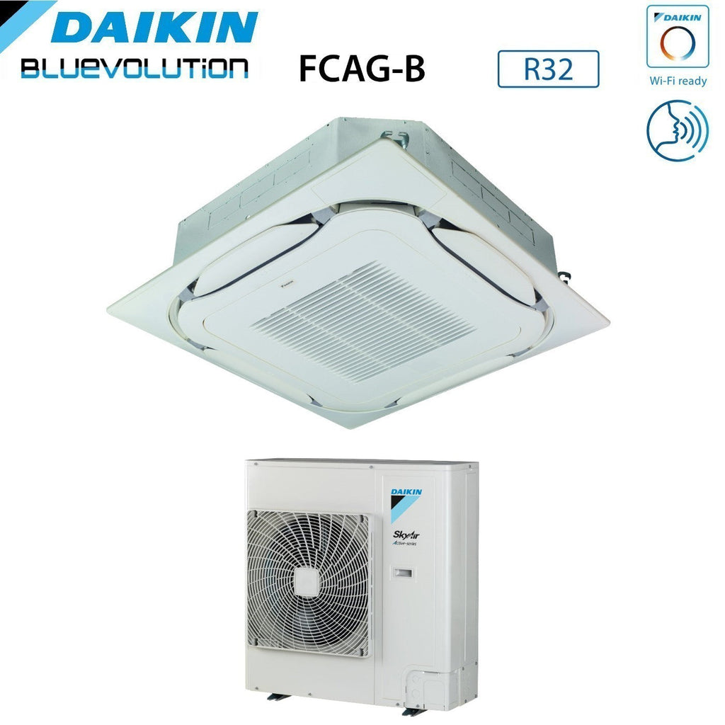 Air conditioner Daikin a Cassetta Advance-Series 24000 Btu FCAG71B + RZASG71MV1 R-32 optional Wi-Fi Con Griglia Standard Inclusa