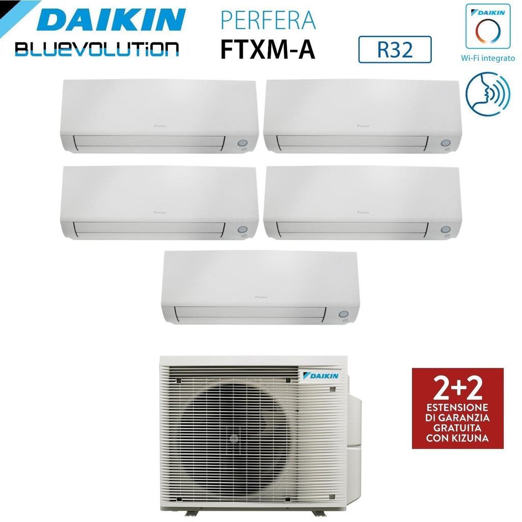 Daikin Perfera All Seasons pentasplit airconditioner
