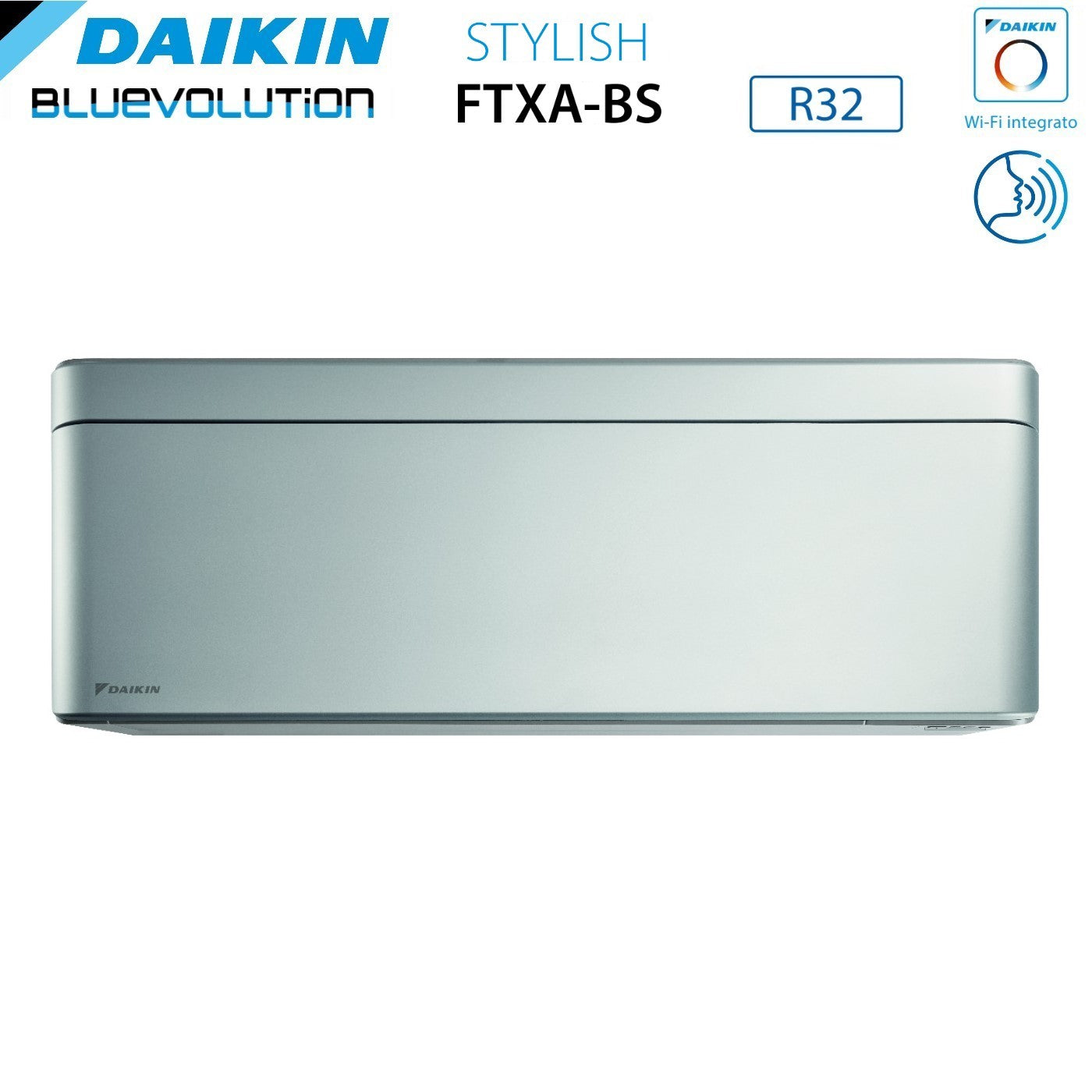 Daikin FTXA35BS Stylish binnenunit 12000 Btu (Zilver)
