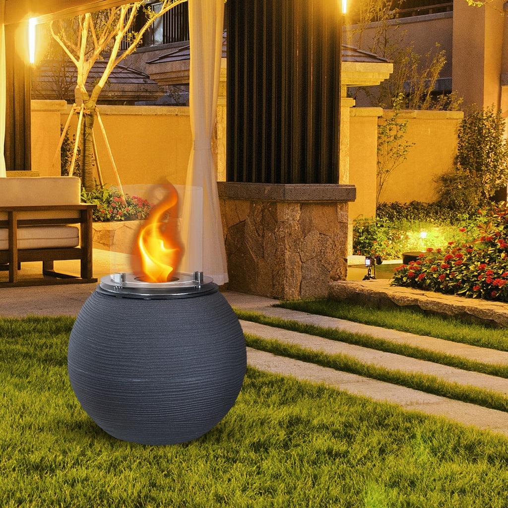 Divina Fire Botticelli bio-ethanol haard vrijstaand Ø40 x H54 cm