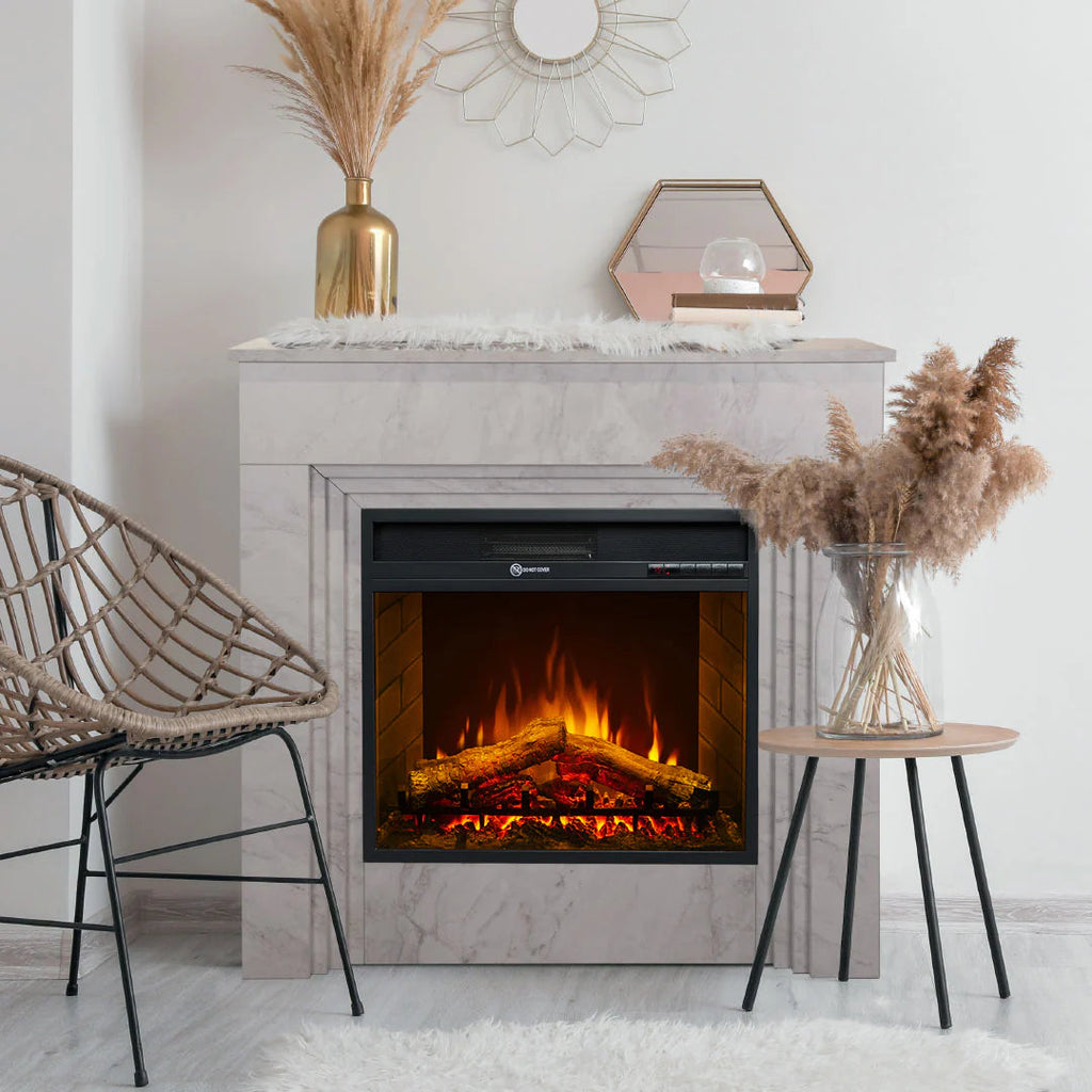 Divina Fire BELLINI elektrische vrijstaande haard 900/1800 W marmerlook
