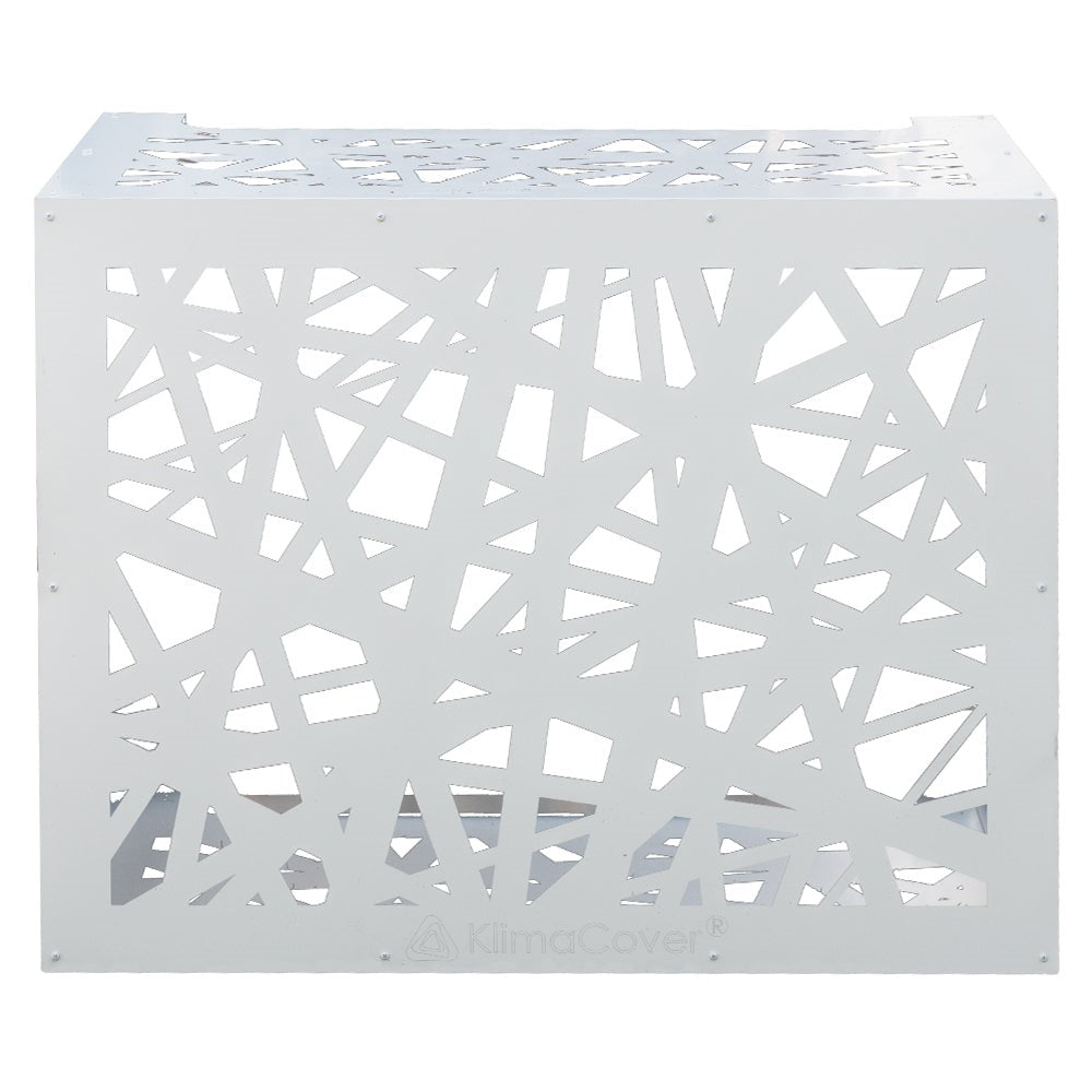 Copricondizionatore copertura per Air conditioner ARTIST M white in alluminio L86 x P44 x H68 cm