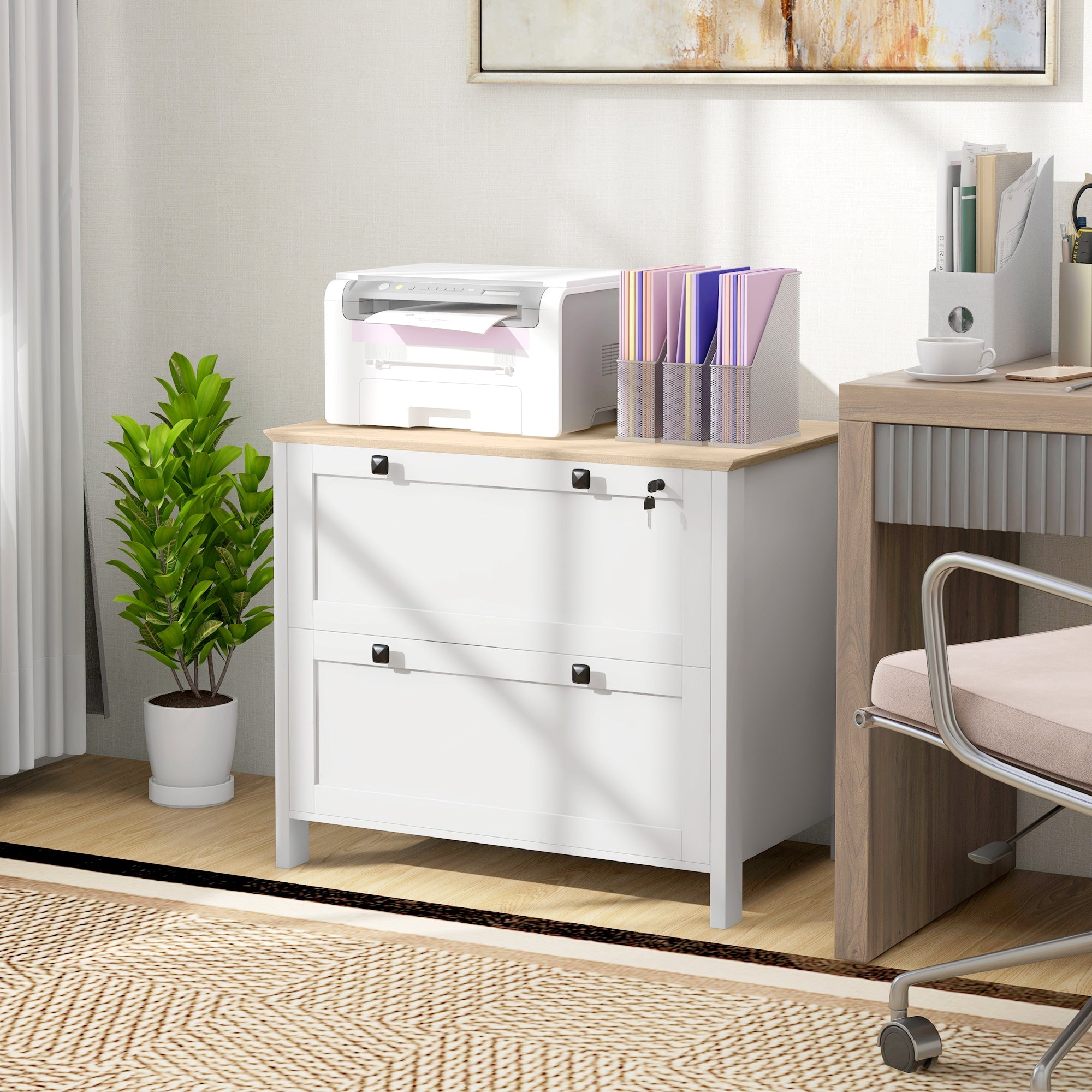 EasyComfort documentenkast met 2 lades voor A4
