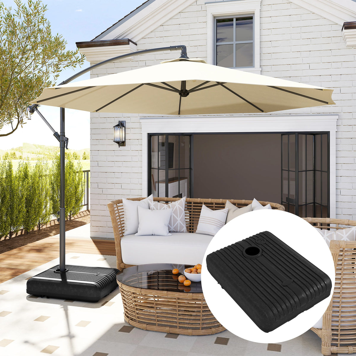 EasyComfort Base voor zweefparasol (vulbaar) 70–90 kg