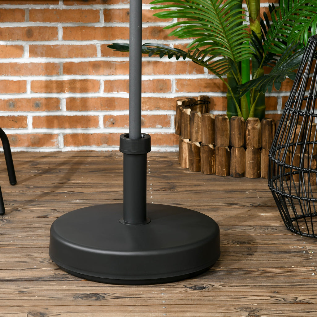 EasyComfort Base parasolvoet max. 18 kg Ø45x33 cm, zwart