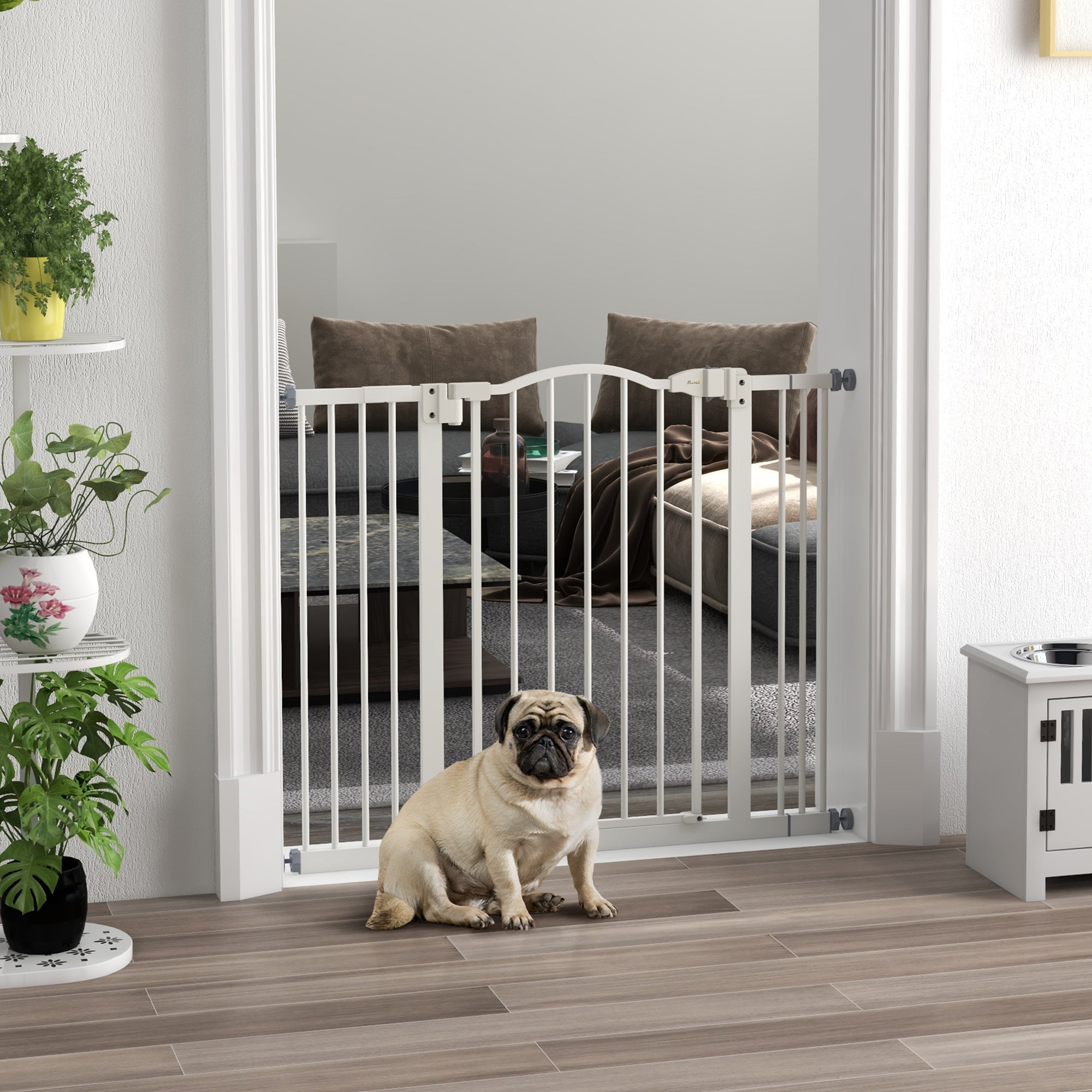 EasyComfort Cancelletto per Cani Estensibile hondenhekje 74-100x78 cm