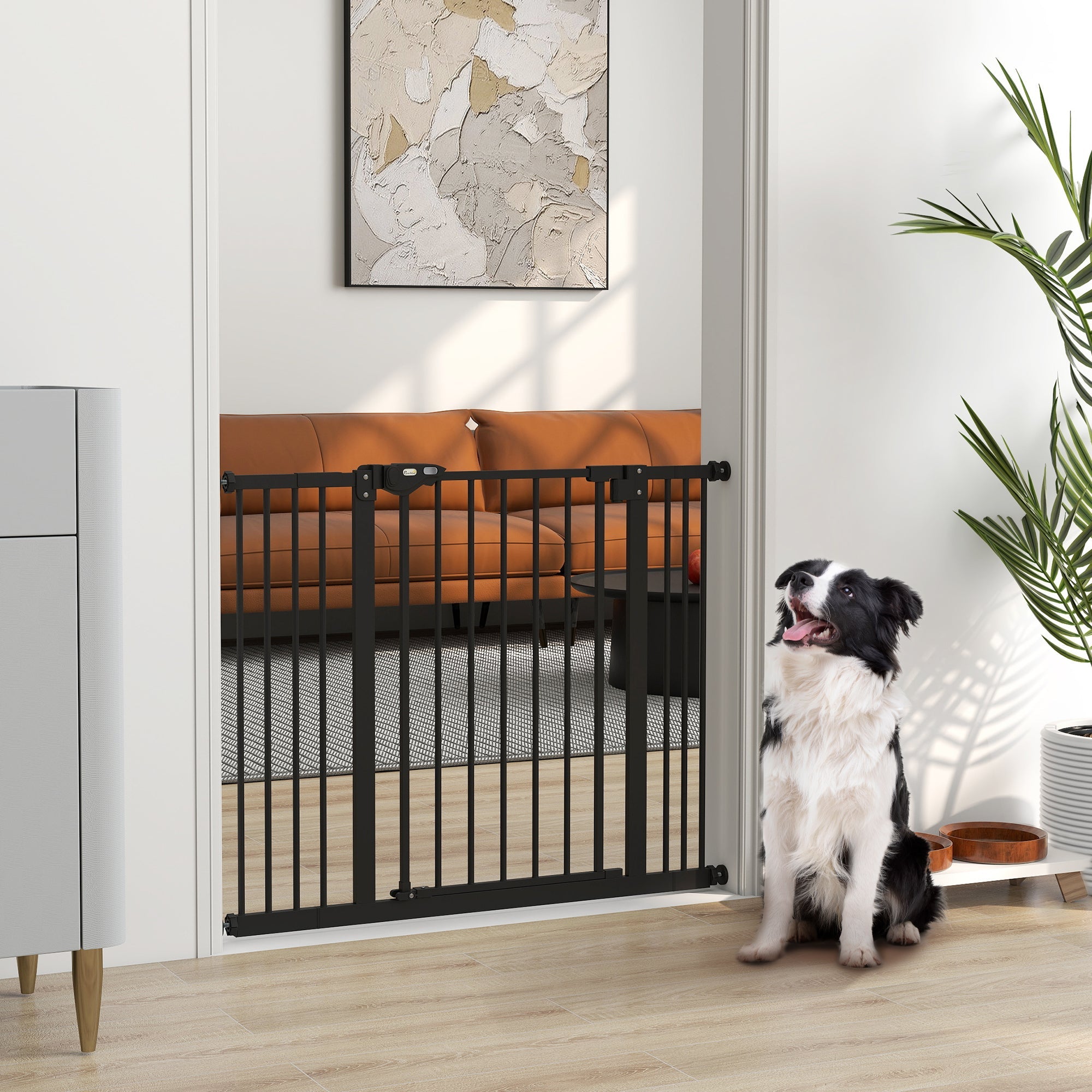 EasyComfort Cancellino hondenhek met 2 verlengstukken, verstelbaar tot 100 cm