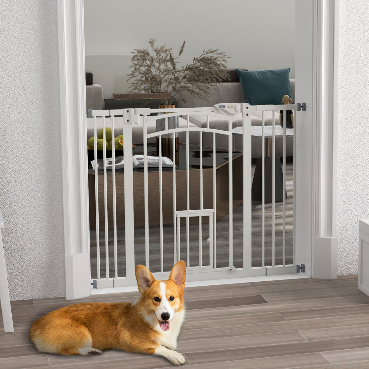 EasyComfort Veiligheidshekje voor kleine en middelgrote honden 74-100x76 cm