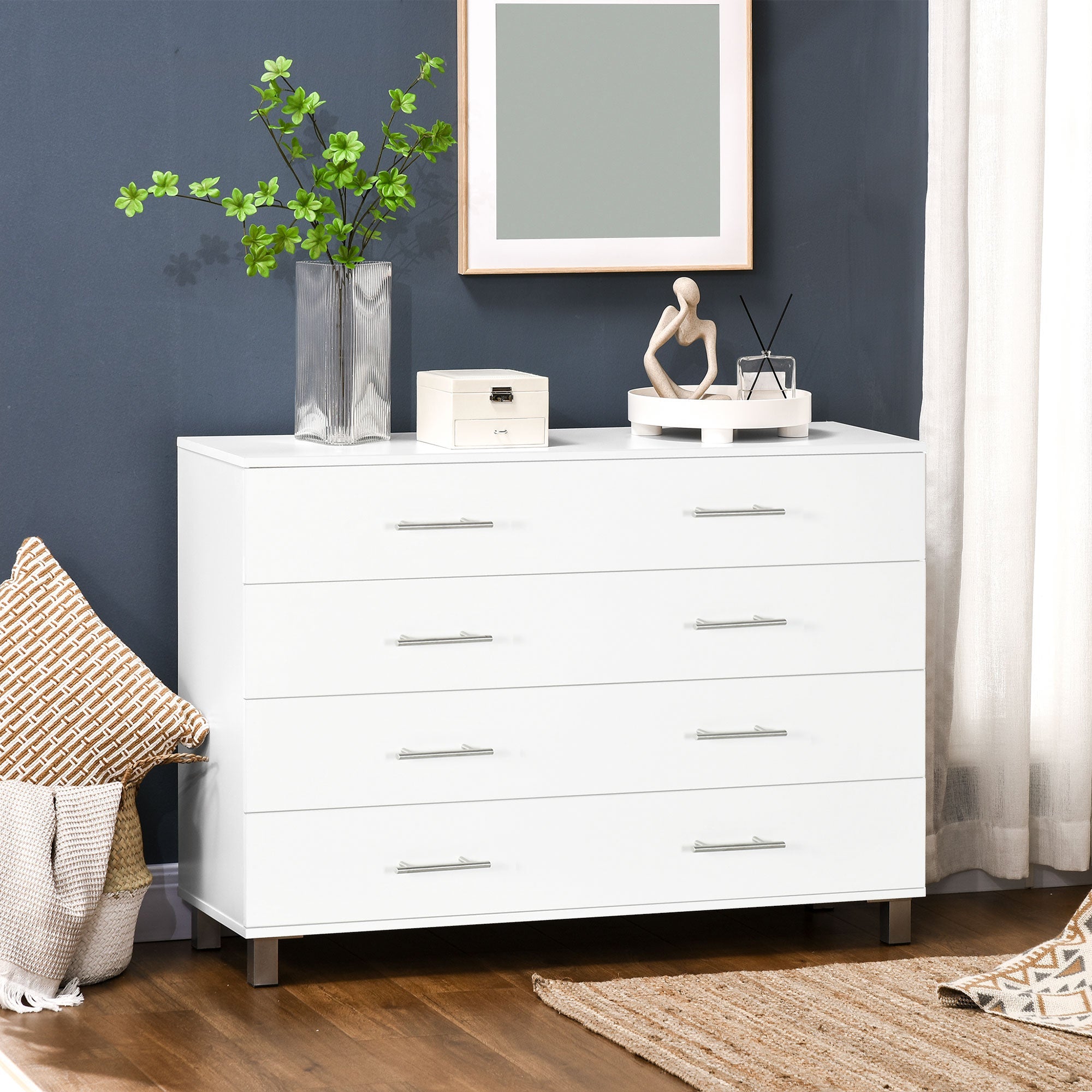 EasyComfort Ladekast 4 lades wit