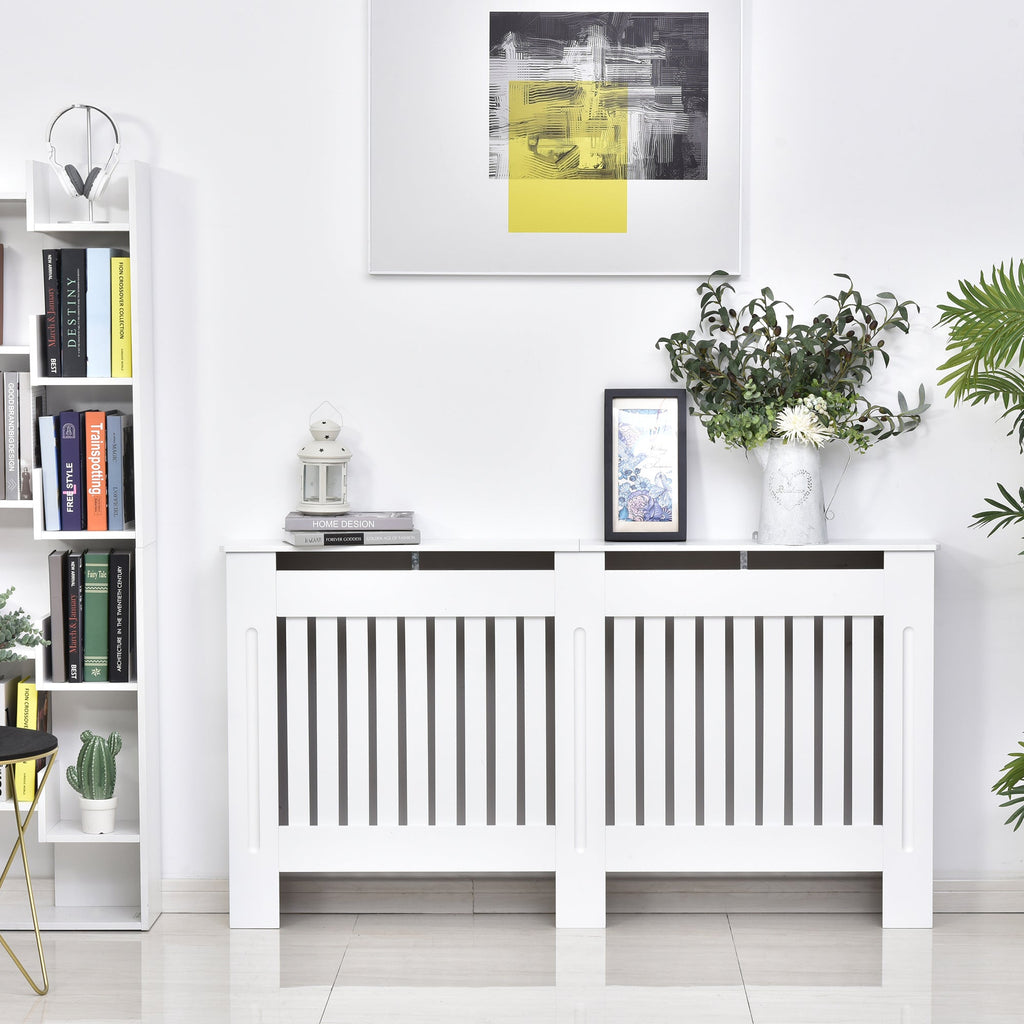 EasyComfort radiatorombouw MDF 152x19x81 cm wit