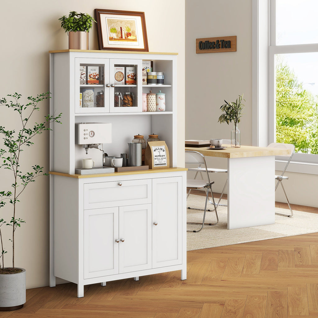 EasyComfort voorraadkast met lades en verstelbare planken 100x40x180 cm
