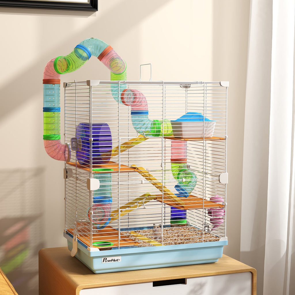EasyComfort Hamsterkooi 5 niveaus 46x30x58 cm