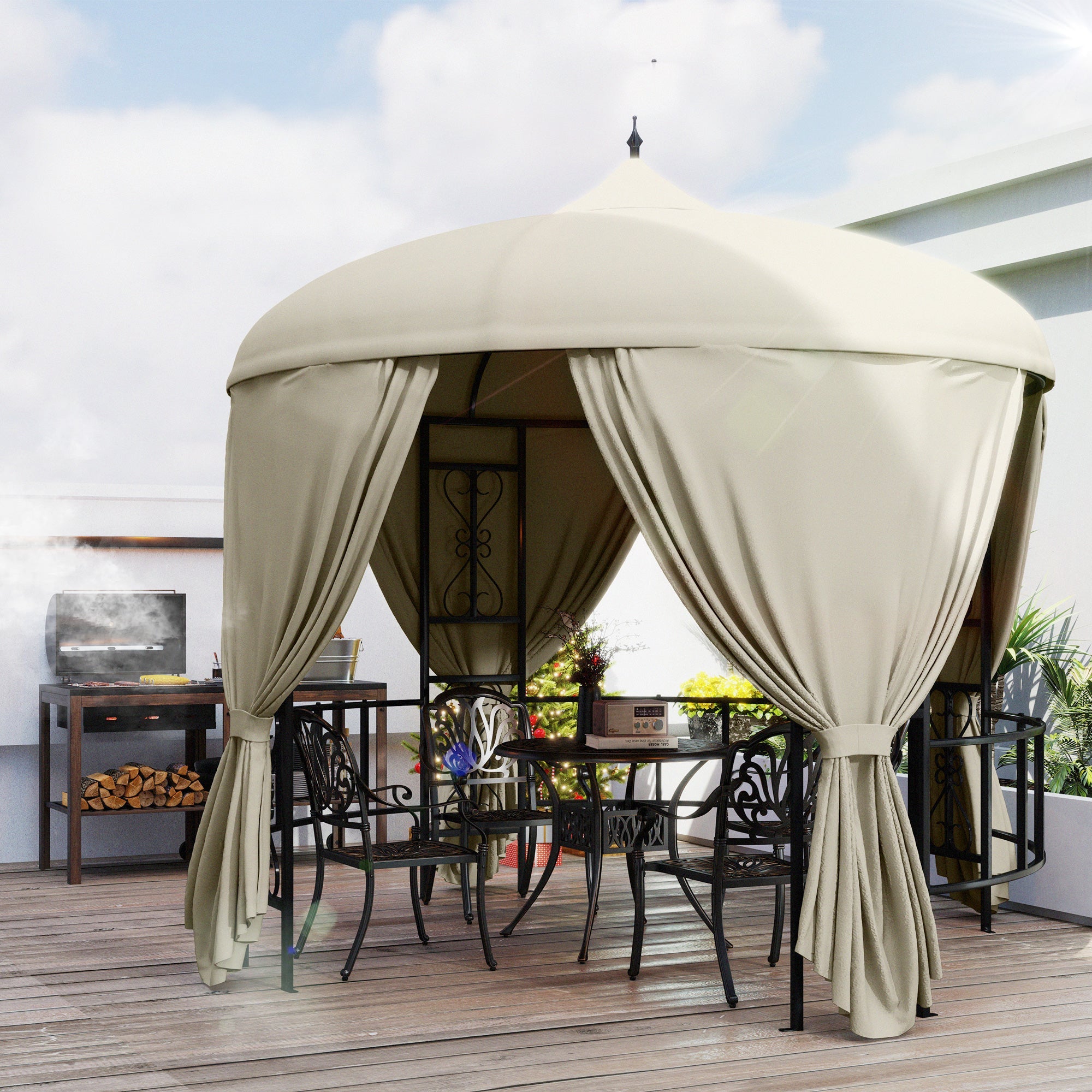 EasyComfort Gazebo rond Ø3 m
