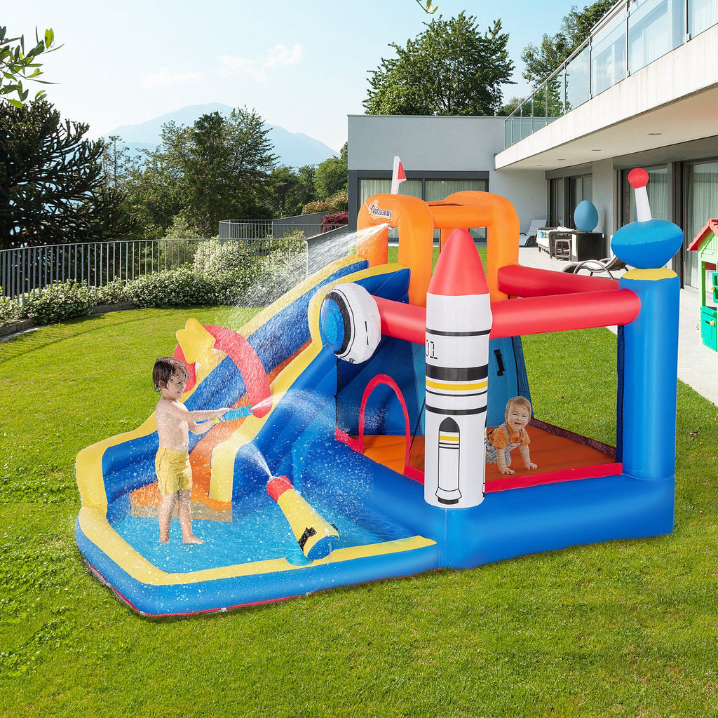 Easycomfort Gioco Springkasteel voor 3–8 jaar, 340x270x227 cm