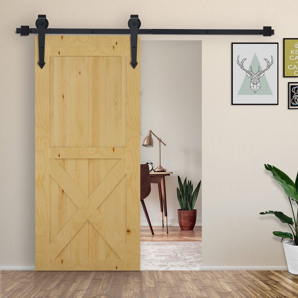 EasyComfort schuifdeursysteem 200 cm zwart (100 kg)