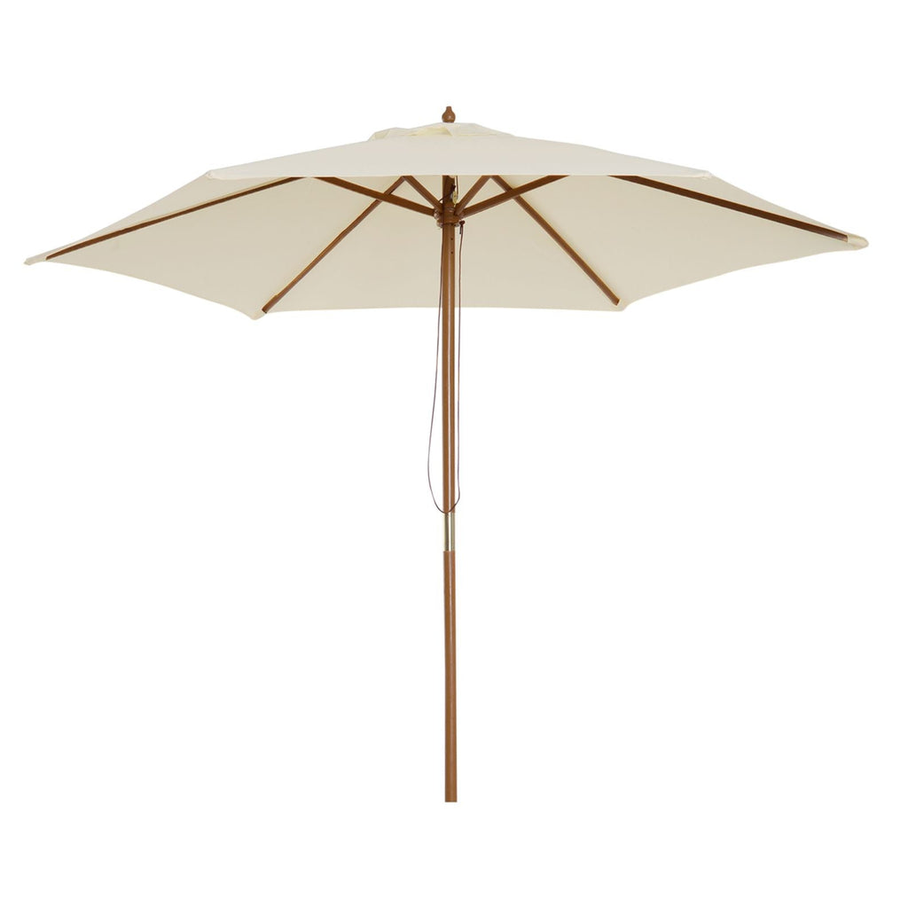 EasyComfort Garden and Terrace Parasol 2.5x2.3m beige