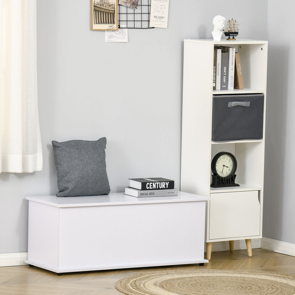 EasyComfort Opbergbank 100 x 40 x 40 cm, wit