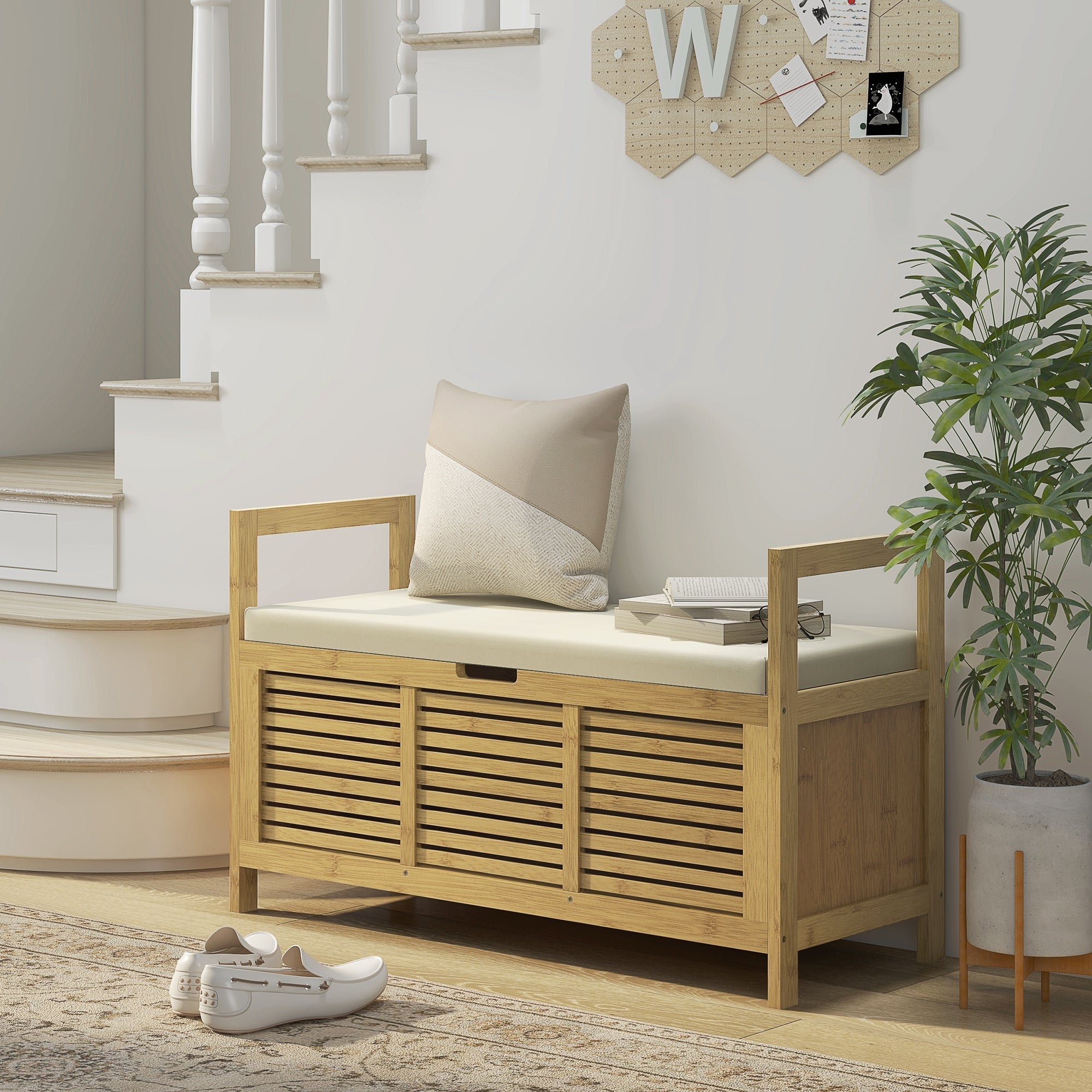 EasyComfort Panca Scarpiera schoenenbank 100x40x60 cm