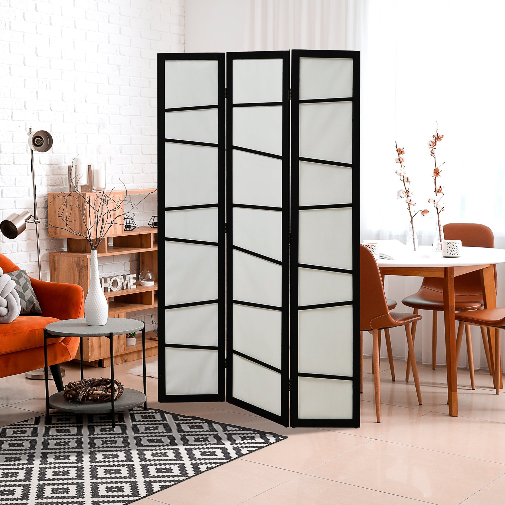 EasyComfort 3-panelen kamerscherm 120x170 cm